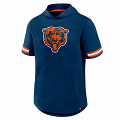 Chicago Bears Optimal Play Short Sleeve Hooded T-Shirt - Navy - Fanatics
