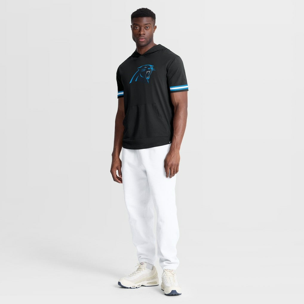 Carolina Panthers Optimal Play Short Sleeve Hooded T-Shirt - Black - Fanatics