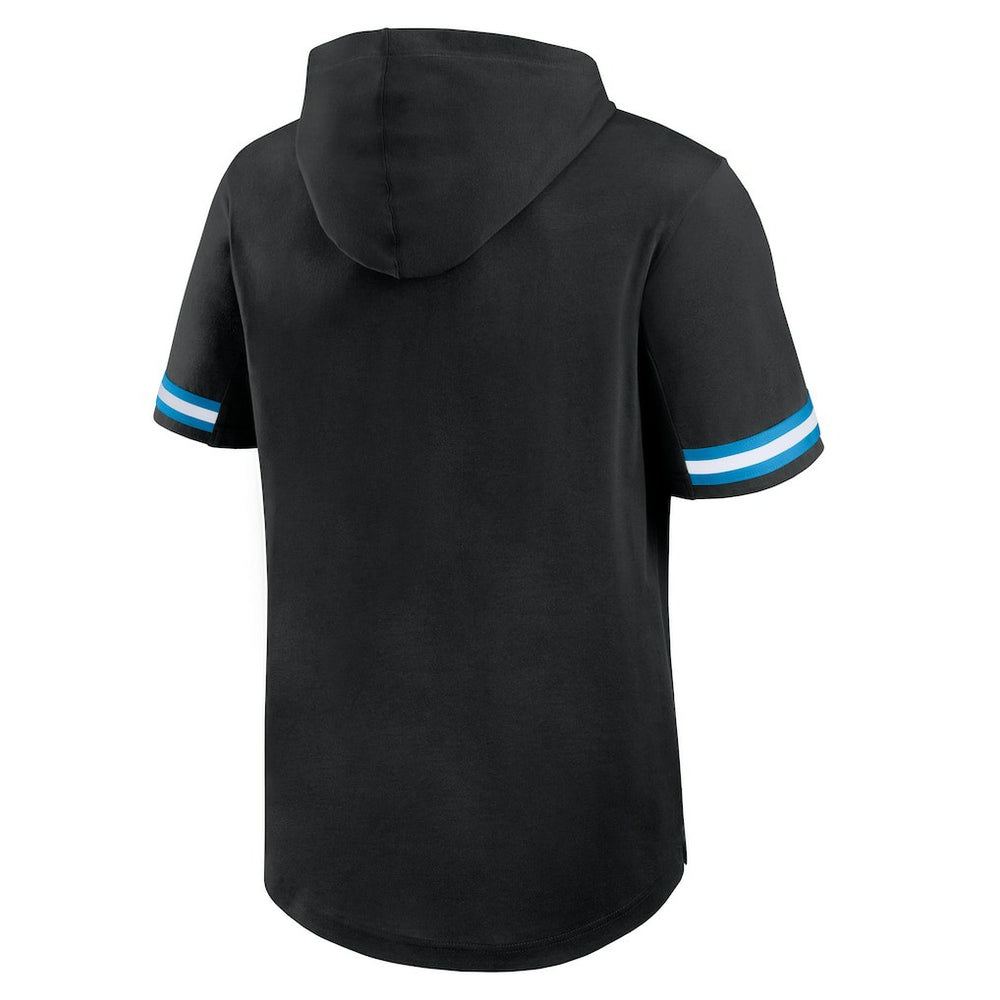 Carolina Panthers Optimal Play Short Sleeve Hooded T-Shirt - Black - Fanatics