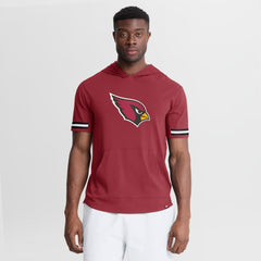 Arizona Cardinals Optimal Play Short Sleeve Hooded T-Shirt - Cardinal - Fanatics