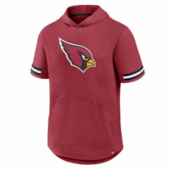 Arizona Cardinals Optimal Play Short Sleeve Hooded T-Shirt - Cardinal - Fanatics