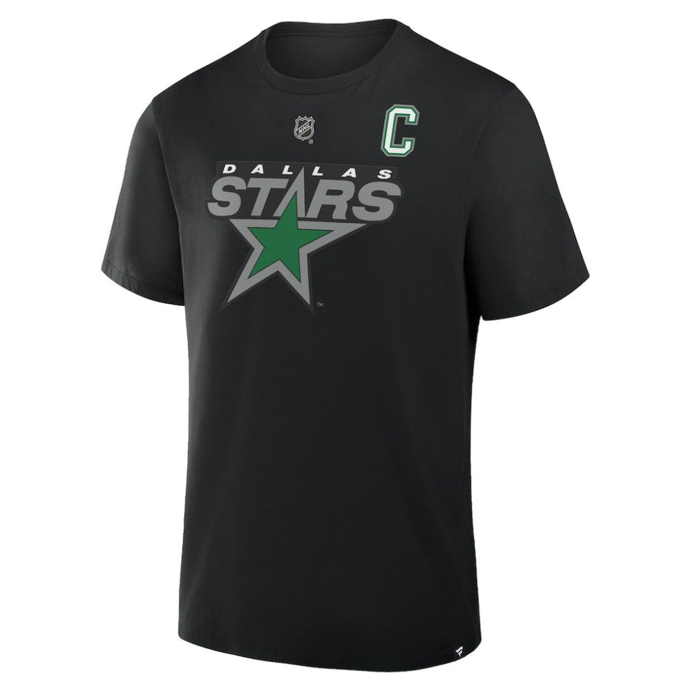 Jamie Benn Dallas Stars Fanatics Authentic Stack Name & Number T-Shirt - Black | Fanatics sale
