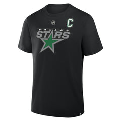 Jamie Benn Dallas Stars Fanatics Authentic Stack Name & Number T-Shirt - Black | Fanatics sale