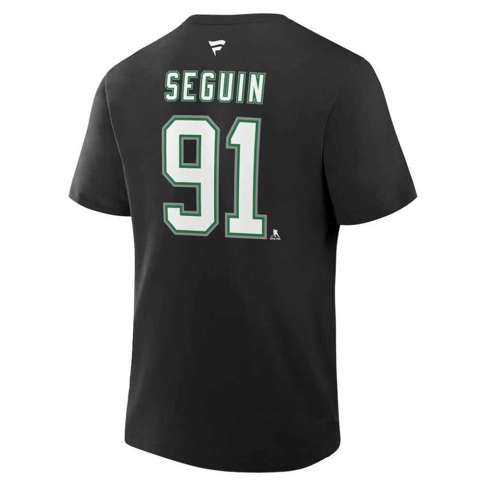 Tyler Seguin Dallas Stars Fanatics Authentic Stack Name & Number T-Shirt - Black | Fanatics Clearance