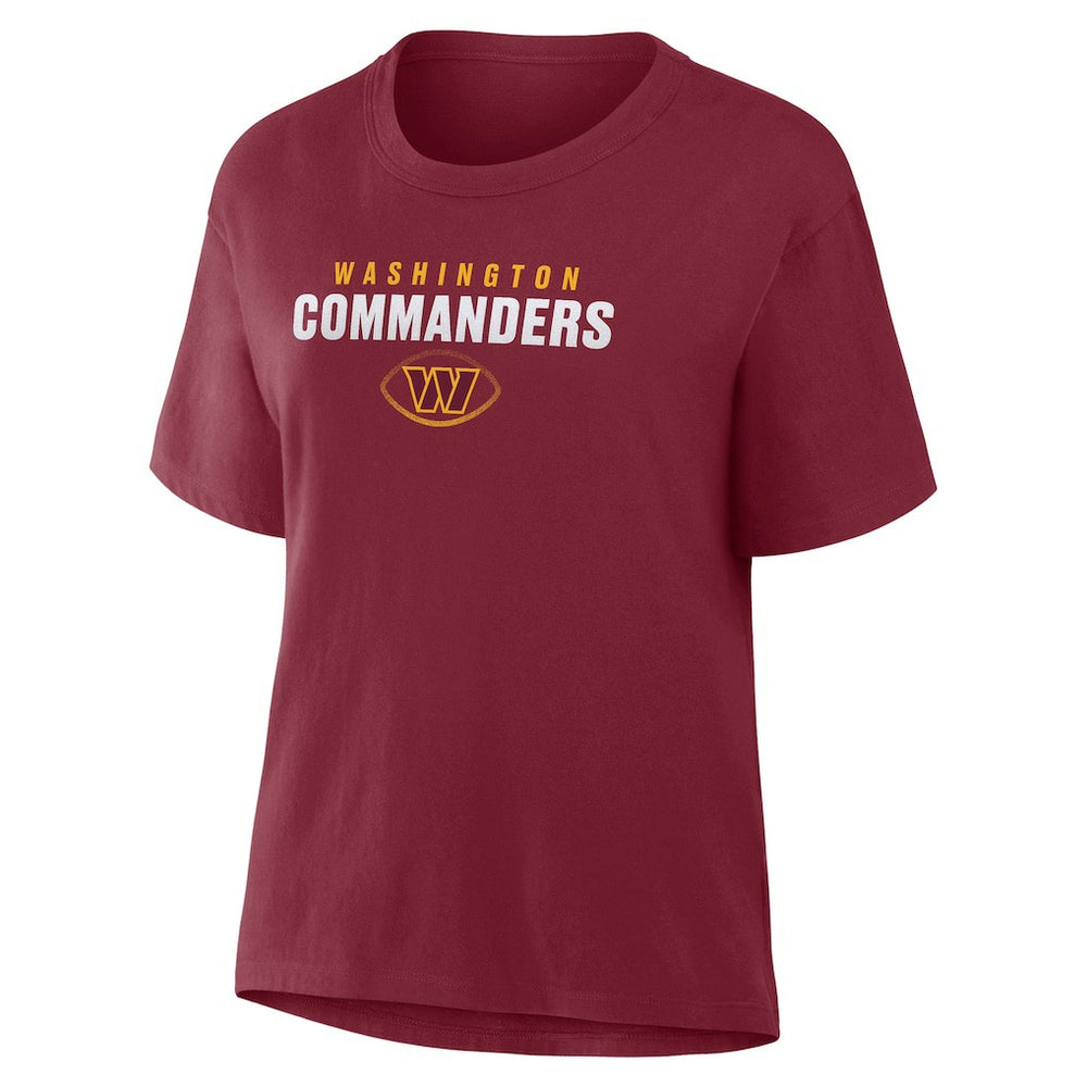 Washington Commanders Women's Fade Legacy T-Shirt - Burgundy - Fanatics