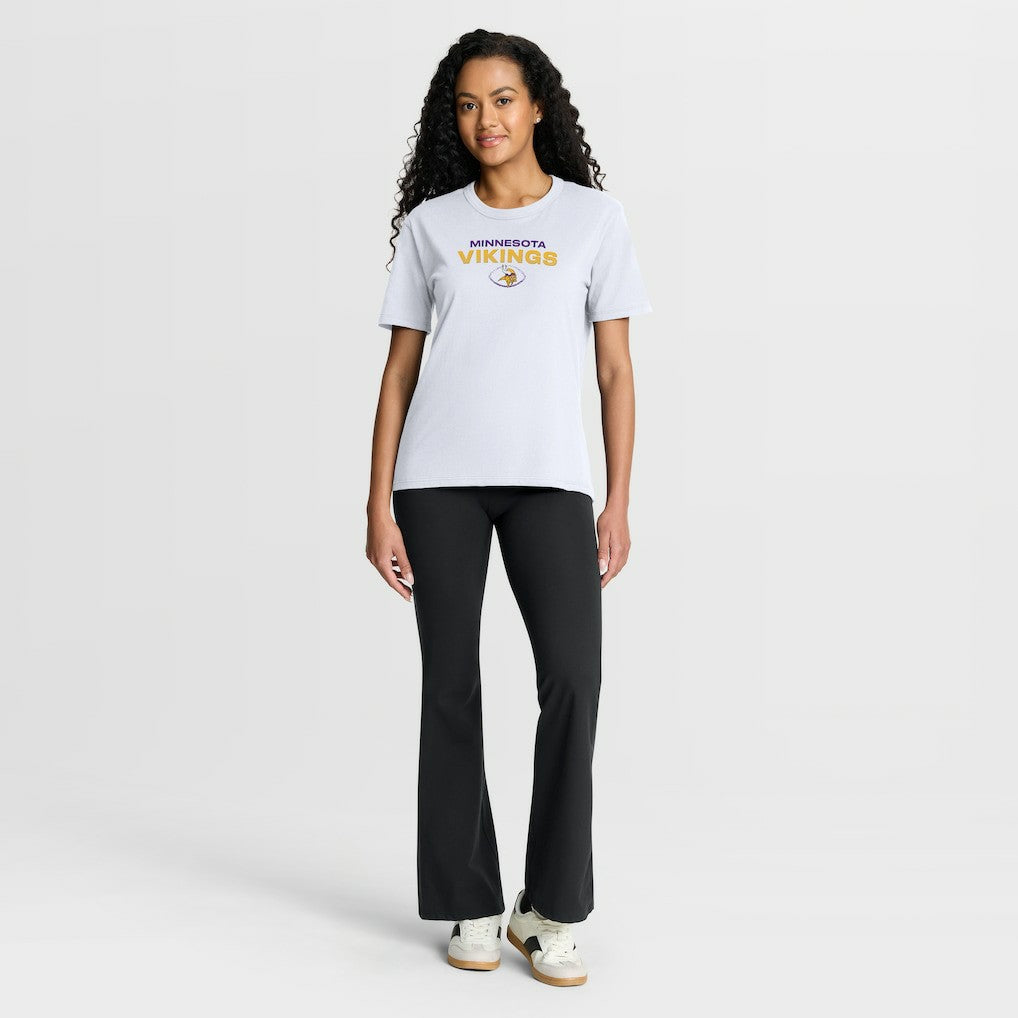 Minnesota Vikings Women's Fade Legacy T-Shirt - White - Fanatics