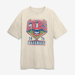 Chicago Cubs Fanatics Stadium Slub T-Shirt Outlet