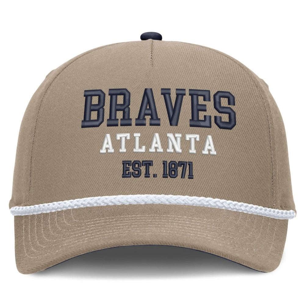 Atlanta Braves Nike Father's Day Rope Rise Adjustable Hat Outlet