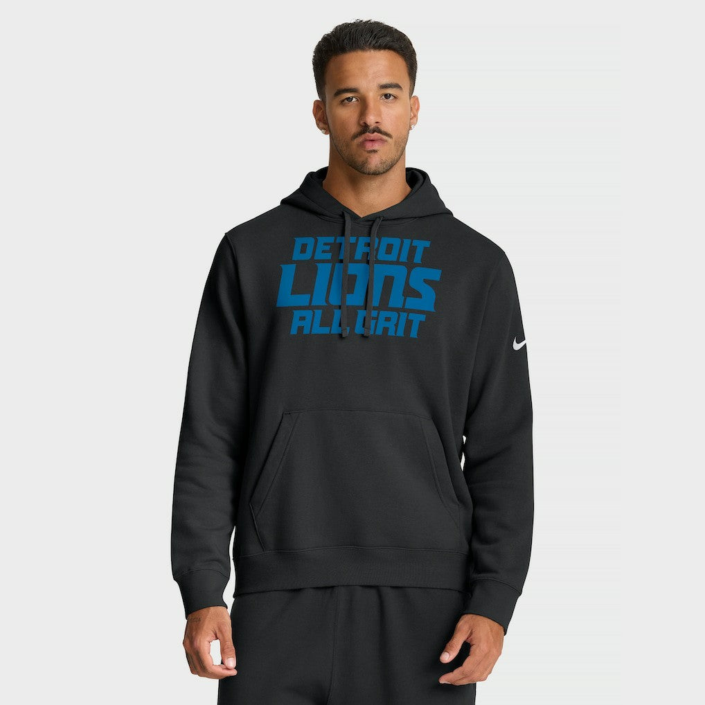 Detroit Lions Local Club Hoodie - Black - Nike