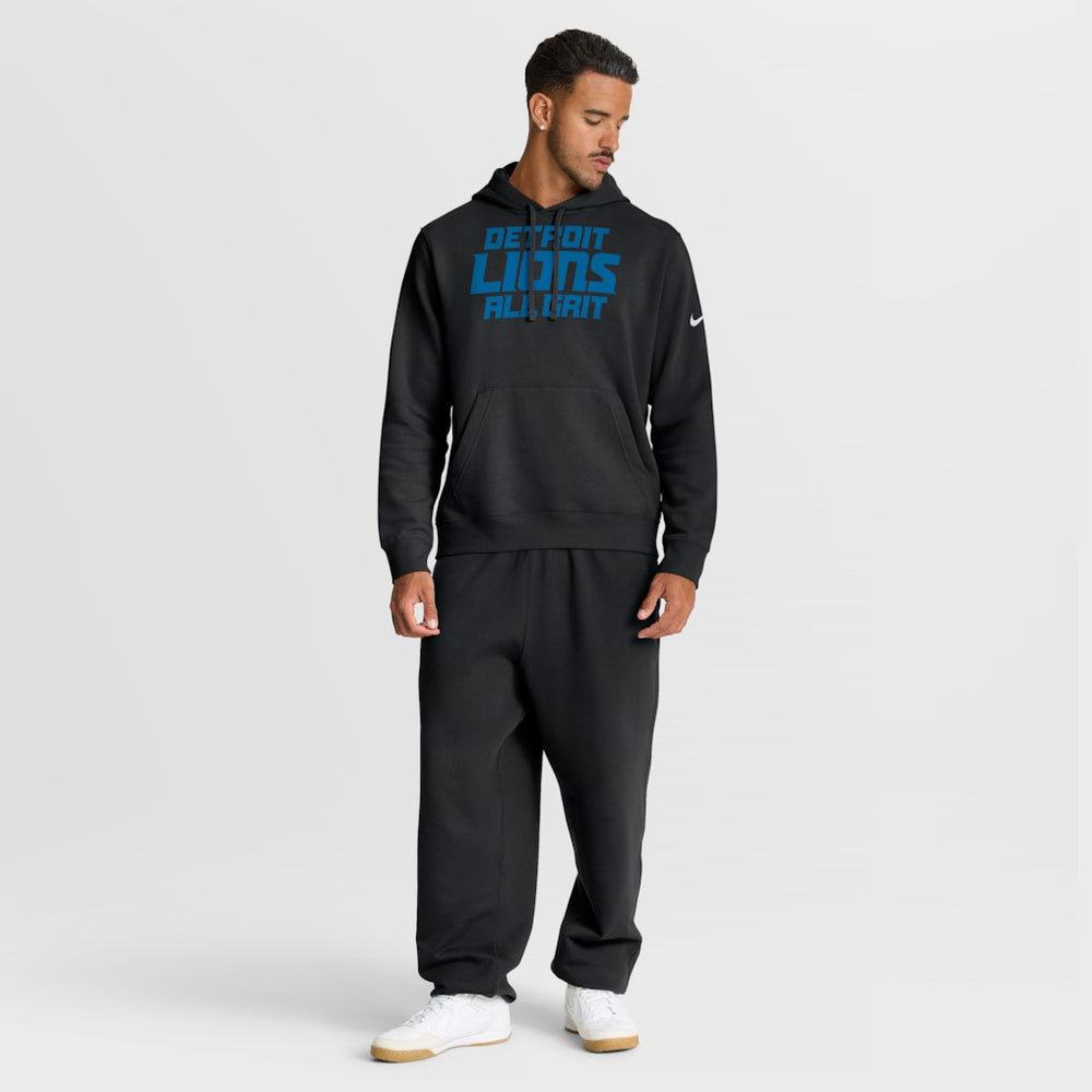 Detroit Lions Local Club Hoodie - Black - Nike