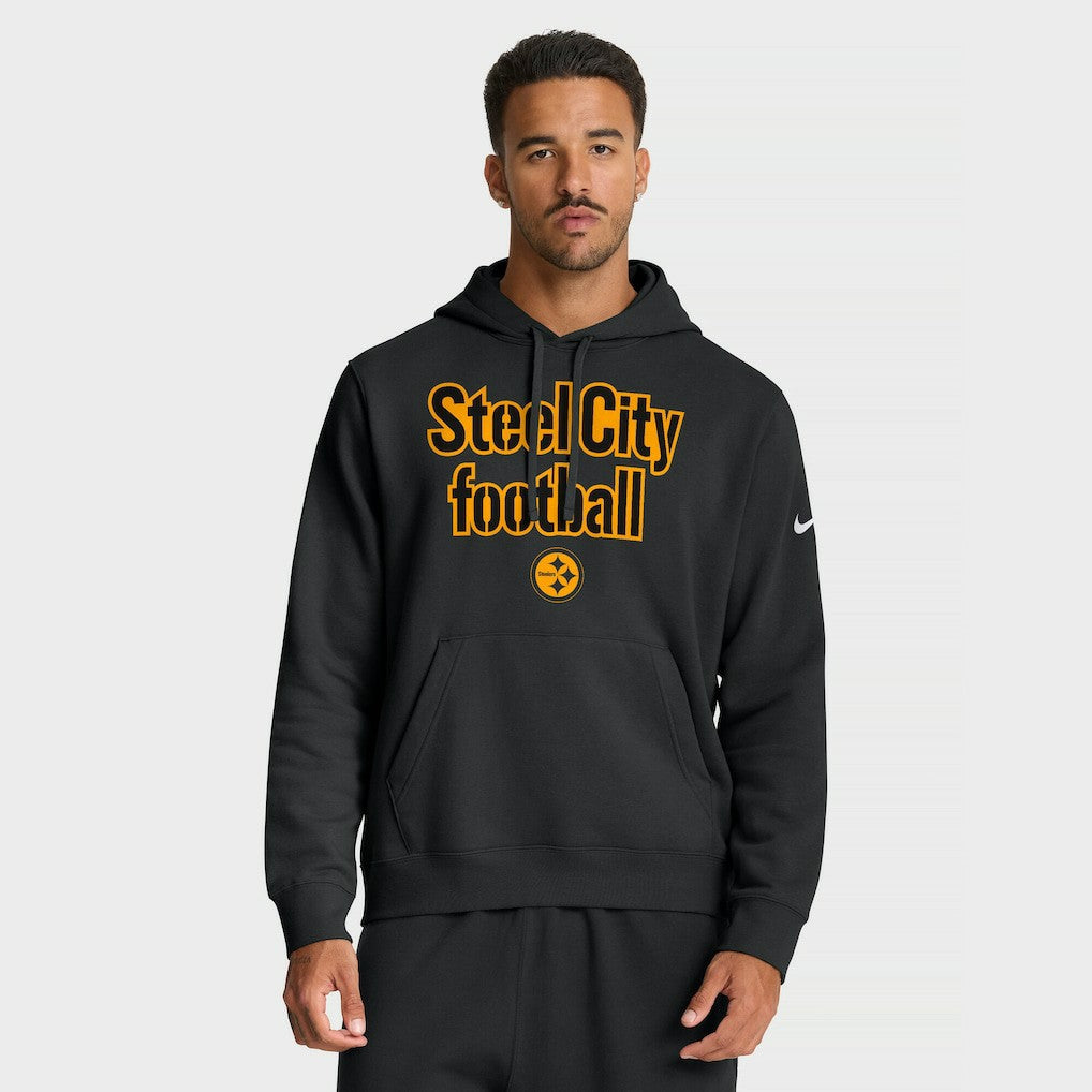 Pittsburgh Steelers Local Club Hoodie - Black - Nike