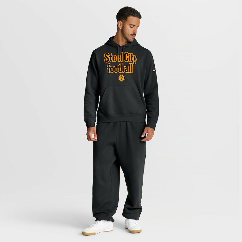 Pittsburgh Steelers Local Club Hoodie - Black - Nike
