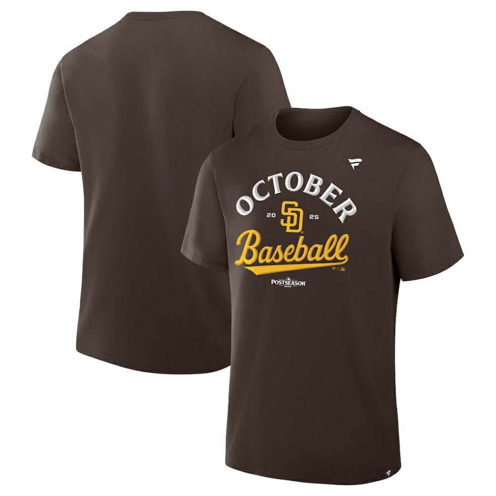 San Diego Padres Fanatics 2025 MLB Postseason Locker Room T-Shirt for sale