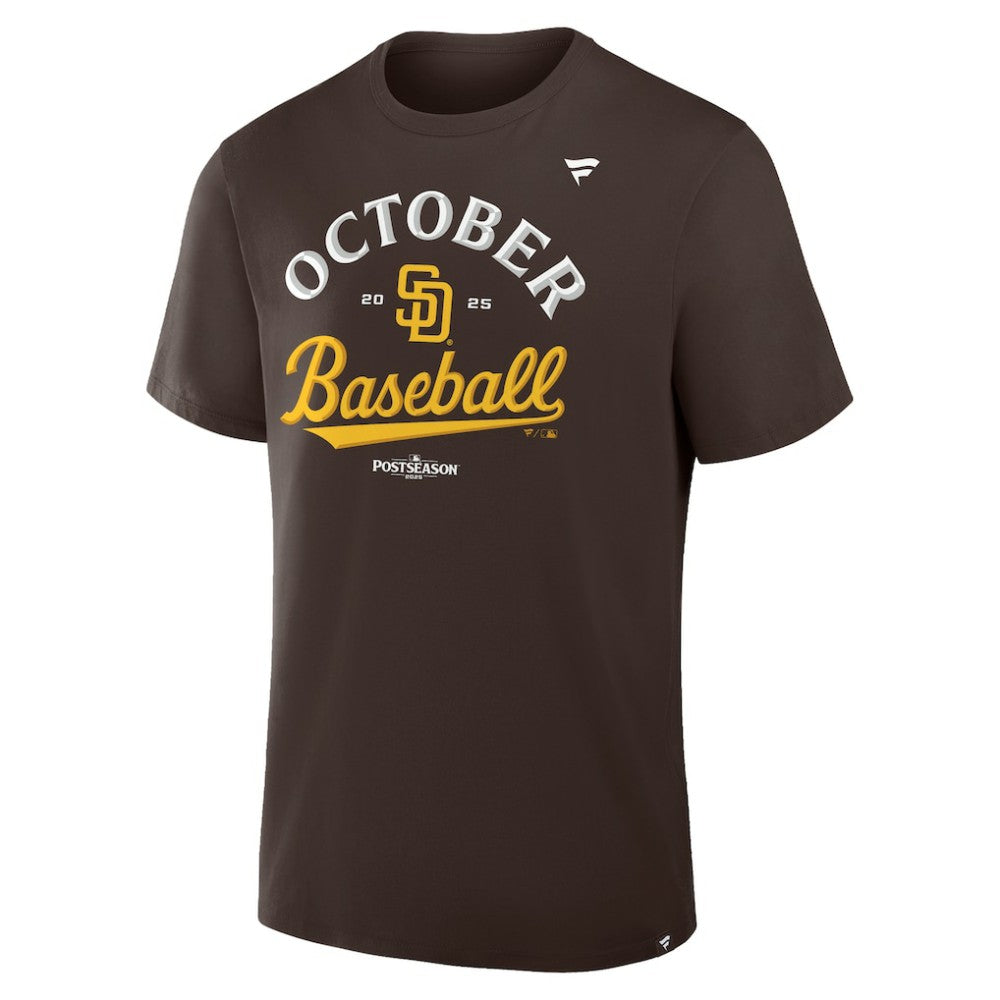 San Diego Padres Fanatics 2025 MLB Postseason Locker Room T-Shirt for sale