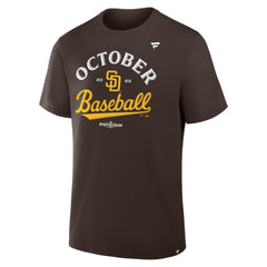 San Diego Padres Fanatics 2025 MLB Postseason Locker Room T-Shirt for sale