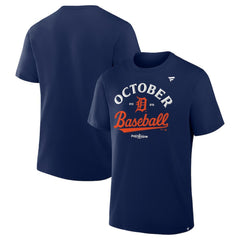 Detroit Tigers Fanatics 2025 MLB Postseason Locker Room T-Shirt Discount