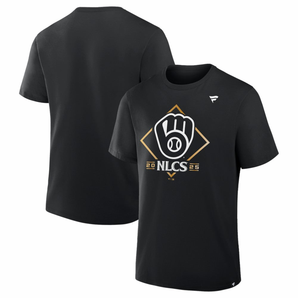 Milwaukee Brewers Fanatics 2025 National League Division Series Champions Locker Room T-Shirt Discount