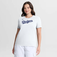 Los Angeles Dodgers Nike Women's Wordmark T-Shirt Near Me