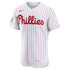 Philadelphia Phillies Nike Home Sponsor Patch Authentic Jersey Online