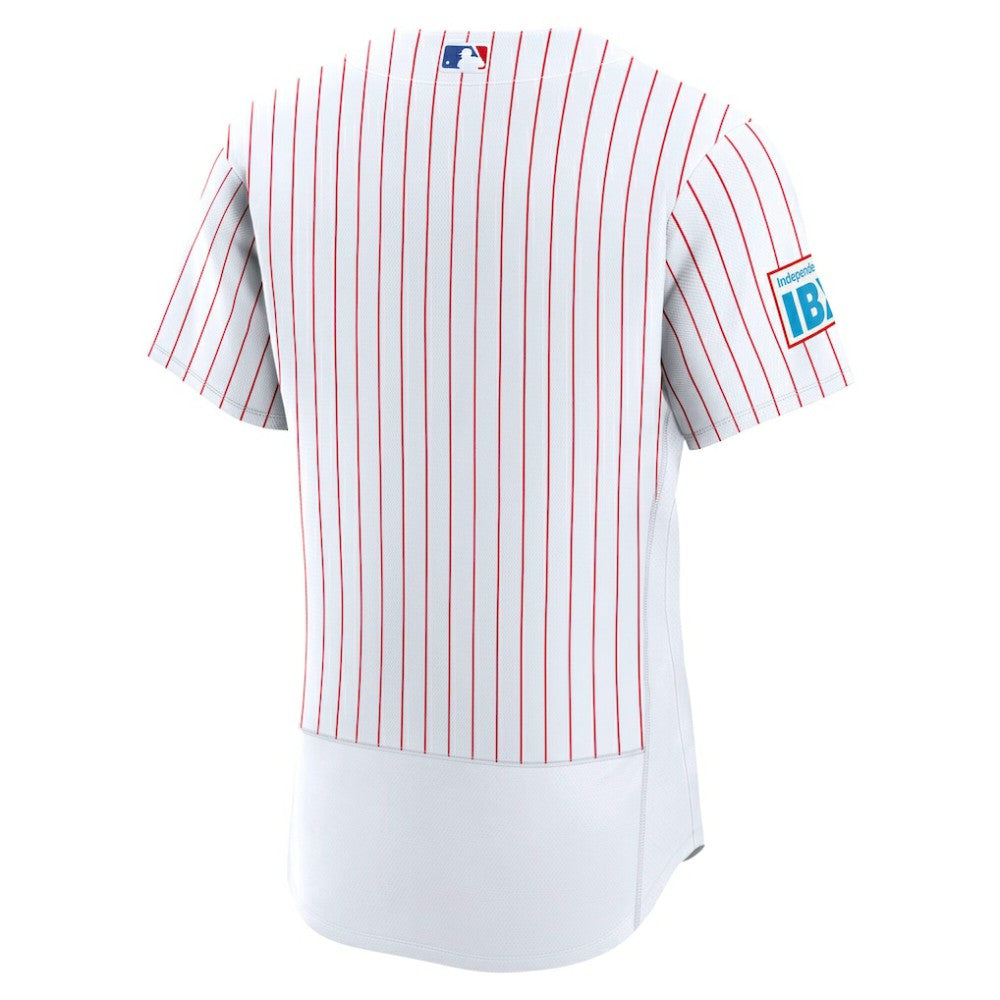 Philadelphia Phillies Nike Home Sponsor Patch Authentic Jersey Online