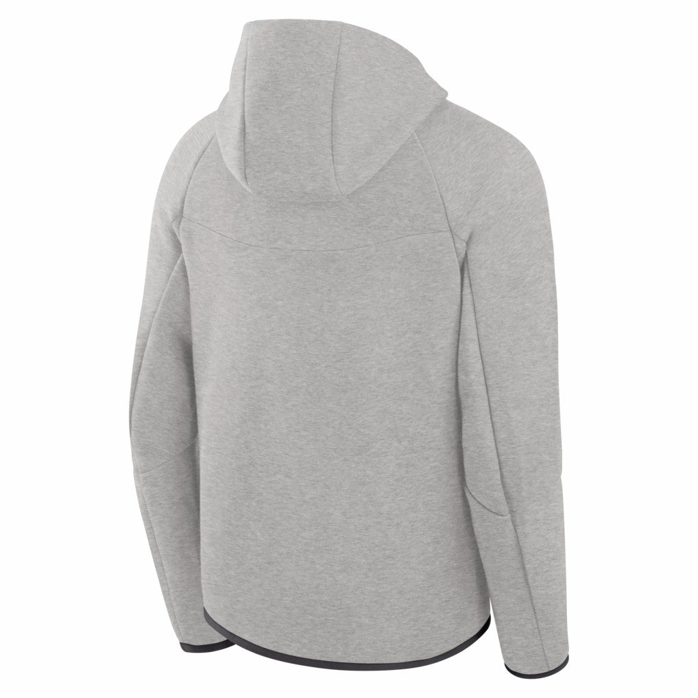 Washington Commanders Tech Fleece Raglan Full-Zip Windrunner Hoodie - Heather Gray - Nike