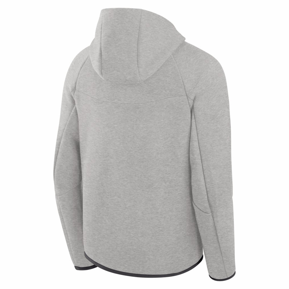 Washington Commanders Tech Fleece Raglan Full-Zip Windrunner Hoodie - Heather Gray - Nike
