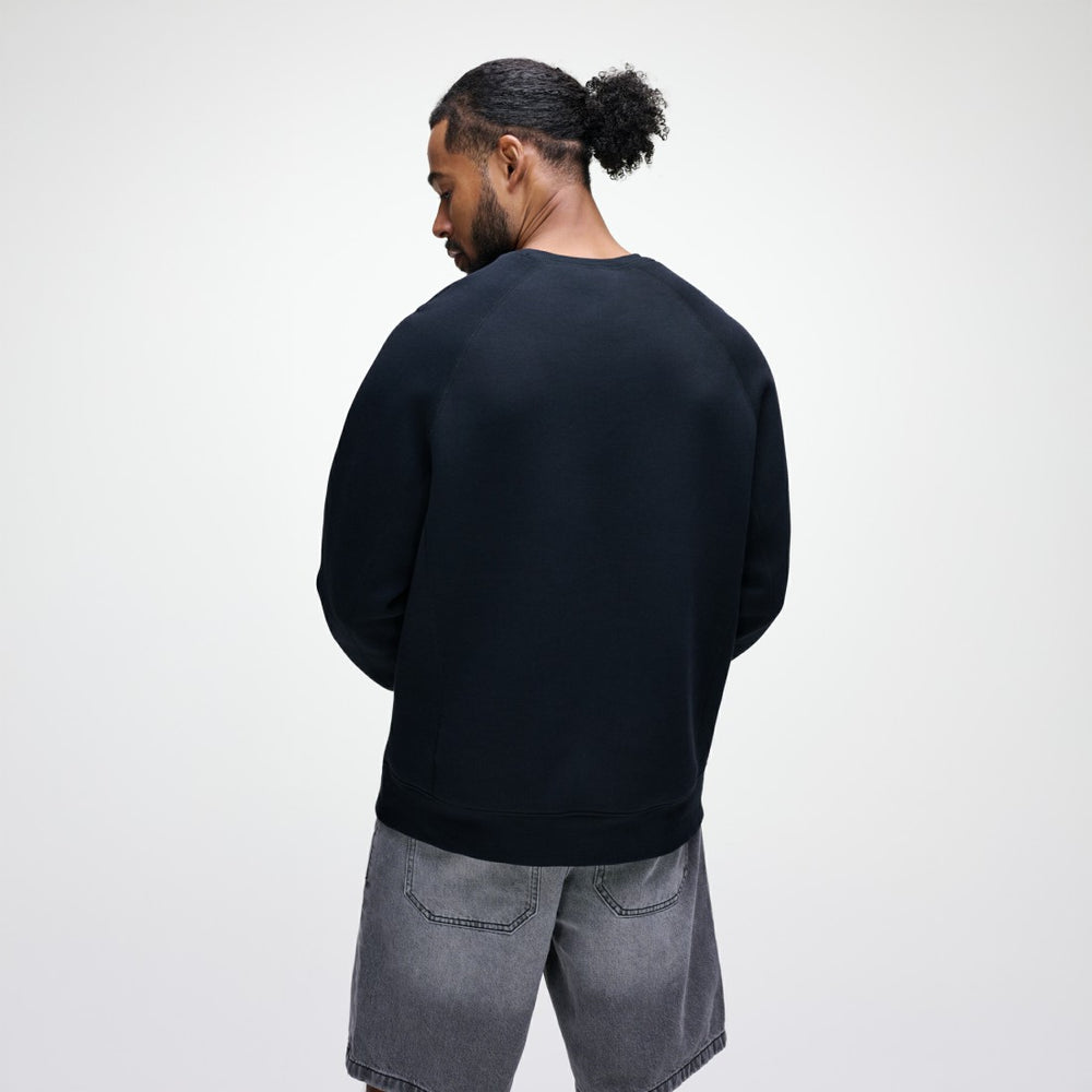 Green Bay Packers Tech Fleece Raglan Sweatshirt - Black - Nike