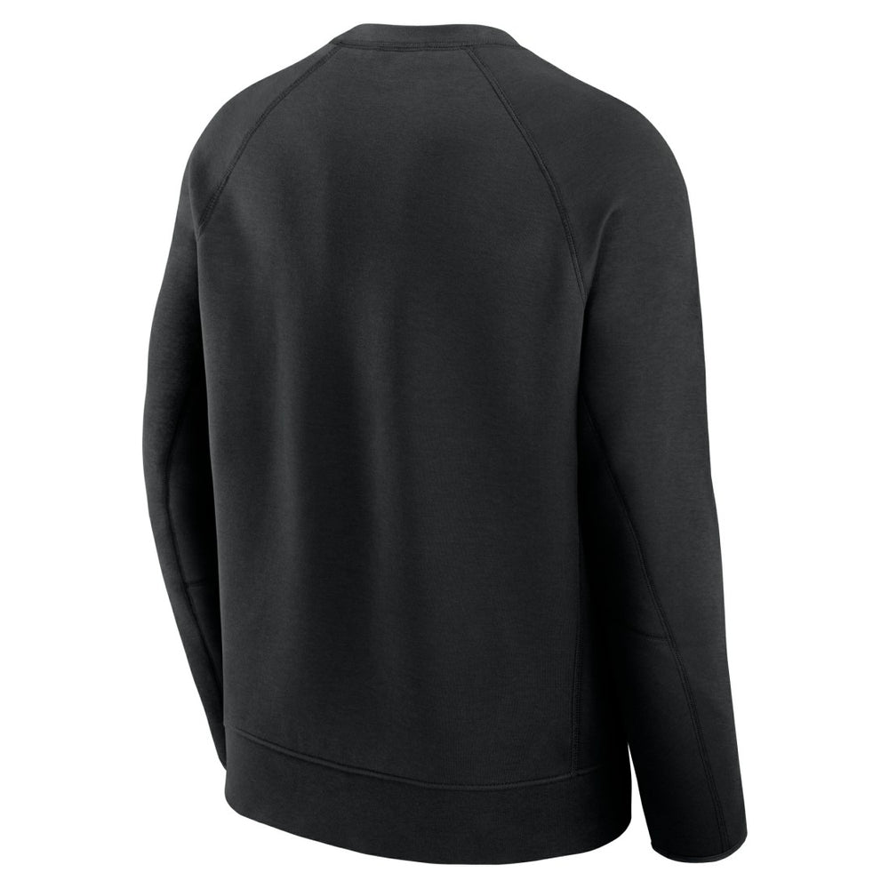 Detroit Lions Tech Fleece Raglan Sweatshirt - Black - Nike