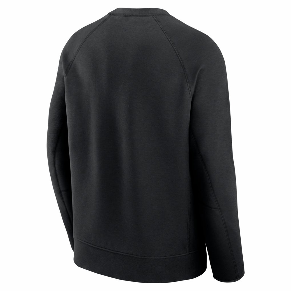 Detroit Lions Tech Fleece Raglan Sweatshirt - Black - Nike