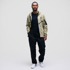 Minnesota Vikings Tech Fleece Raglan Full-Zip Windrunner Hoodie - Olive - Nike
