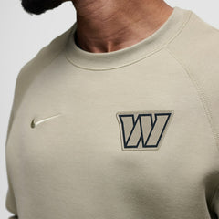 Washington Commanders Tech Fleece Raglan Sweatshirt - Olive - Nike