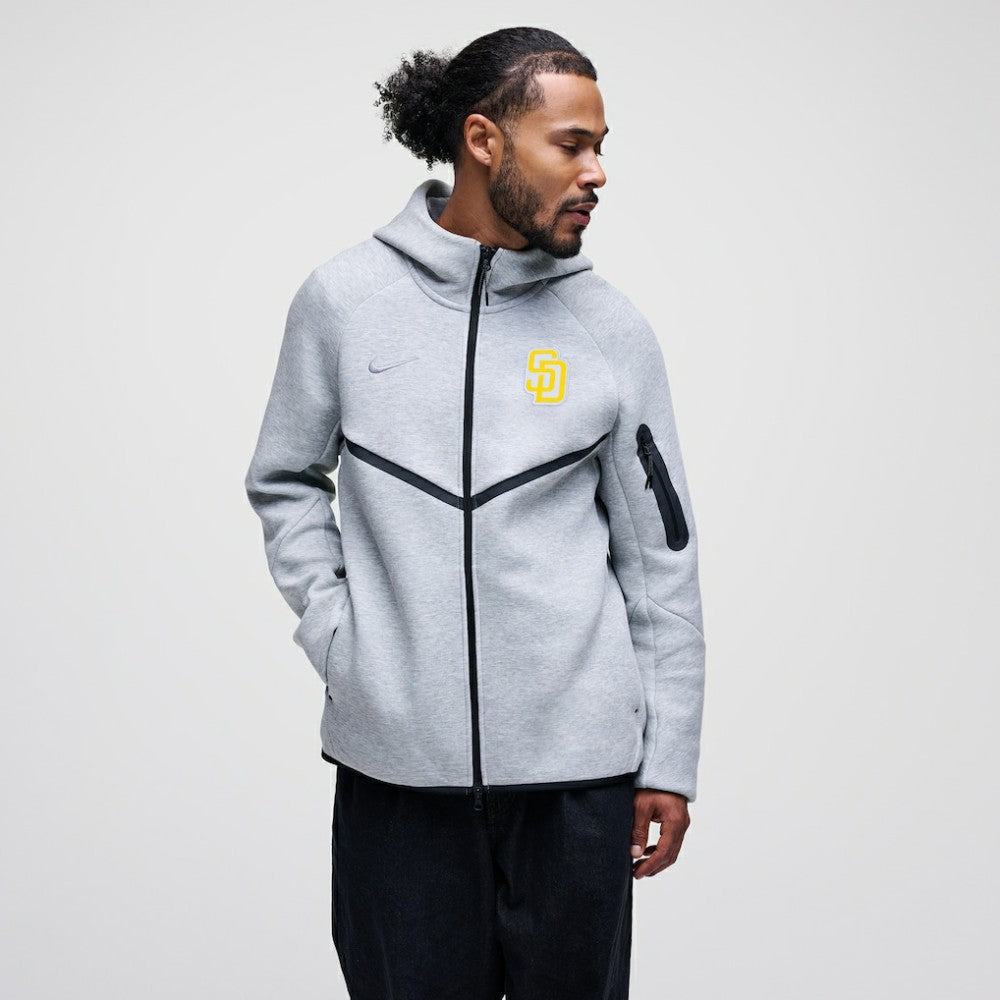 San Diego Padres Nike Tech Fleece Raglan Full-Zip Windrunner Hoodie Outlet