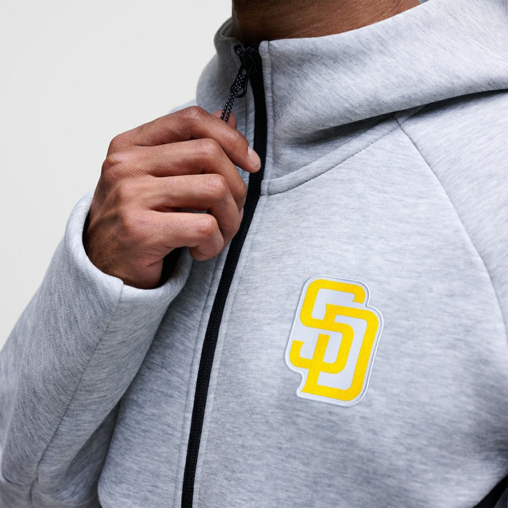 San Diego Padres Nike Tech Fleece Raglan Full-Zip Windrunner Hoodie Outlet
