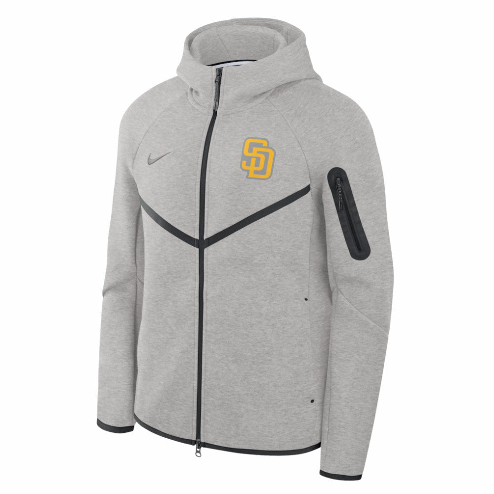 San Diego Padres Nike Tech Fleece Raglan Full-Zip Windrunner Hoodie Outlet