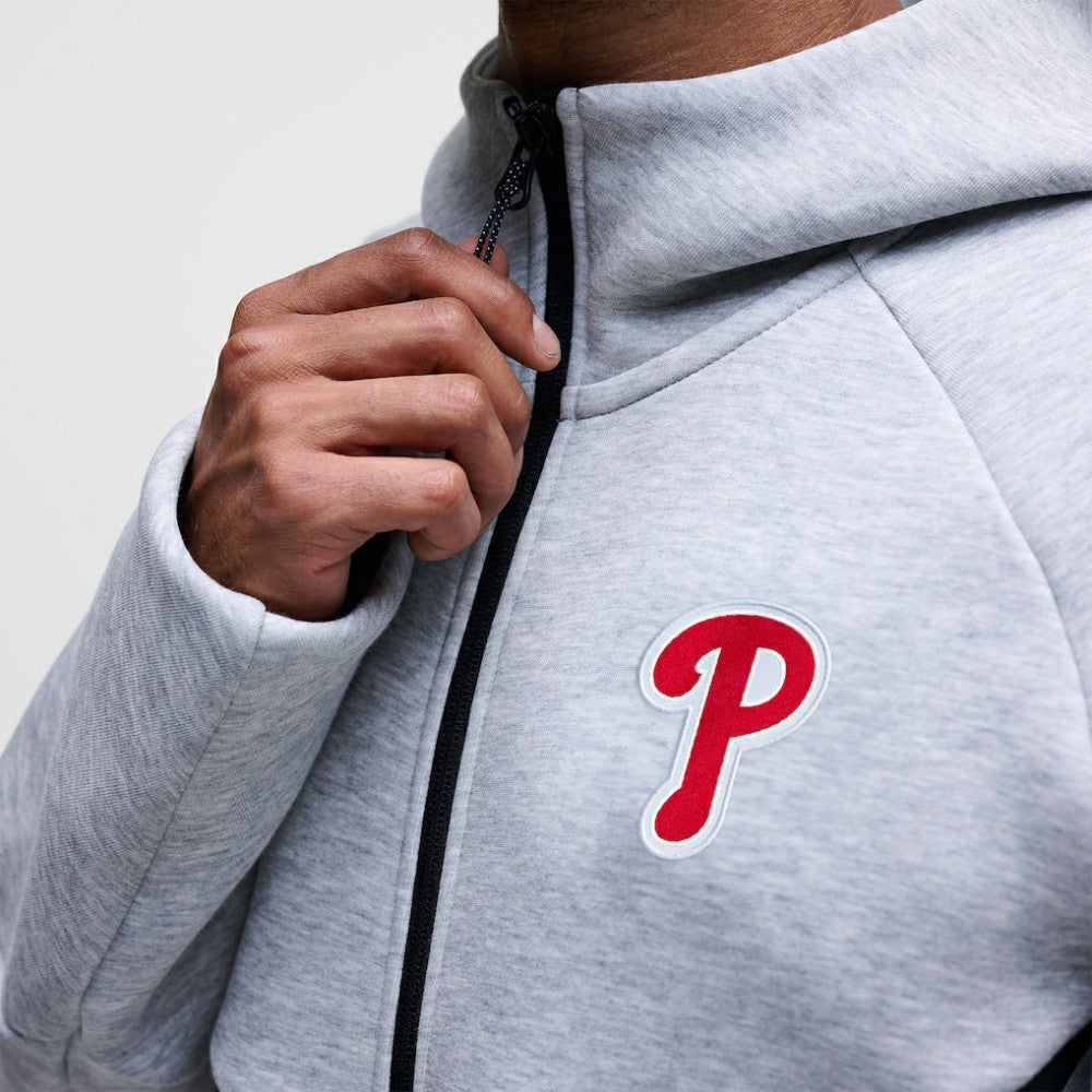 Philadelphia Phillies Nike Tech Fleece Raglan Full-Zip Windrunner Hoodie Outlet