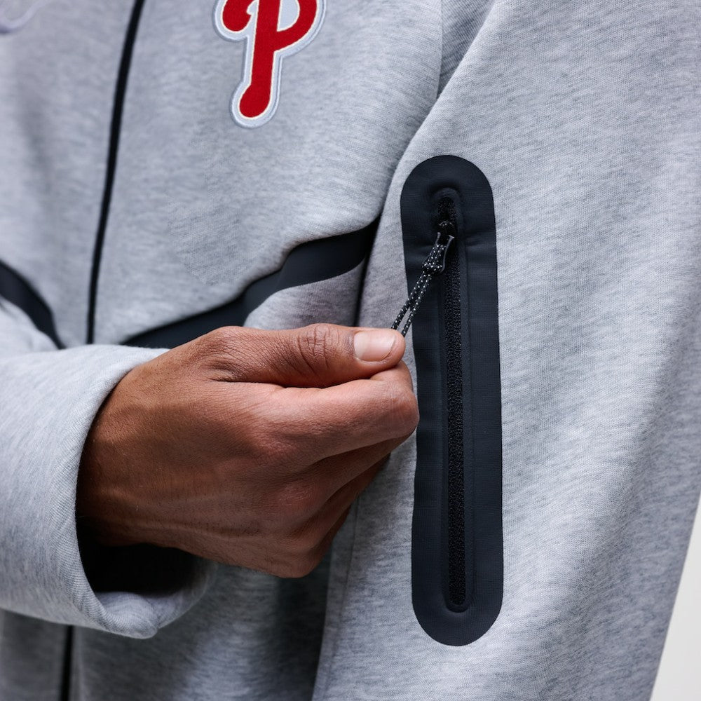 Philadelphia Phillies Nike Tech Fleece Raglan Full-Zip Windrunner Hoodie Outlet