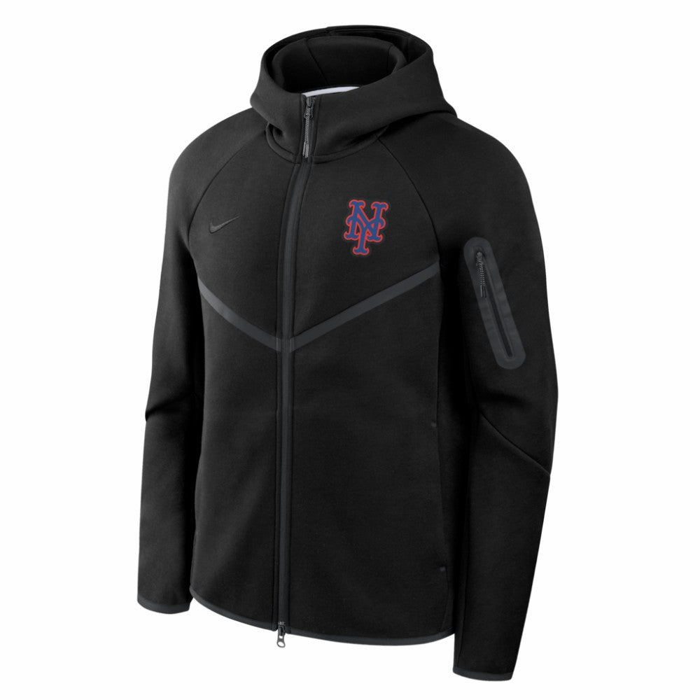 New York Mets Nike Tech Fleece Raglan Full-Zip Windrunner Hoodie Sale