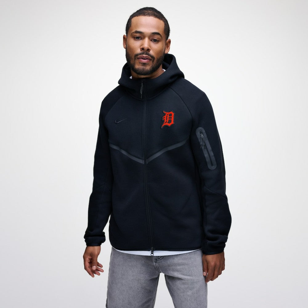 Detroit Tigers Nike Tech Fleece Raglan Full-Zip Windrunner Hoodie Near Me