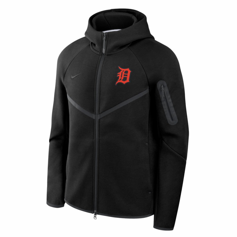 Detroit Tigers Nike Tech Fleece Raglan Full-Zip Windrunner Hoodie Near Me