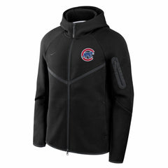 Chicago Cubs Nike Tech Fleece Raglan Full-Zip Windrunner Hoodie Outlet