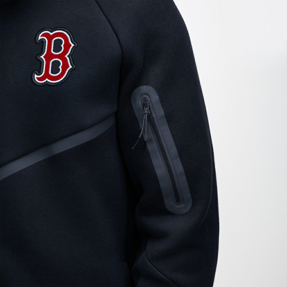 Boston Red Sox Nike Tech Fleece Raglan Full-Zip Windrunner Hoodie Outlet