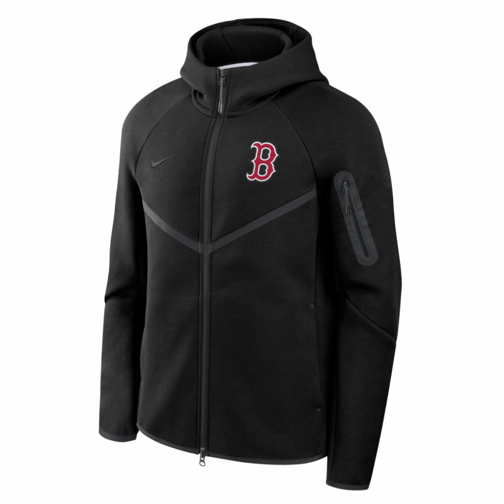 Boston Red Sox Nike Tech Fleece Raglan Full-Zip Windrunner Hoodie Outlet