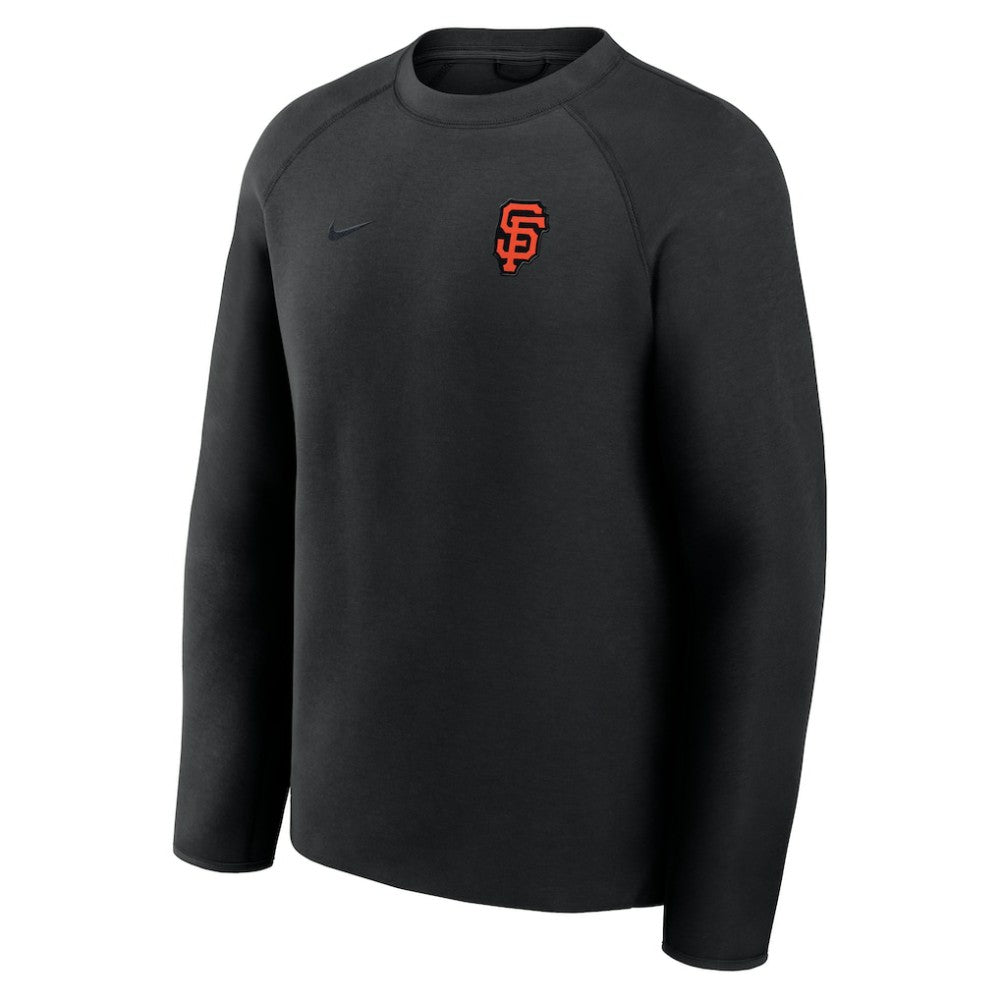 San Francisco Giants Nike Tech Fleece Raglan Sweatshirt Outlet