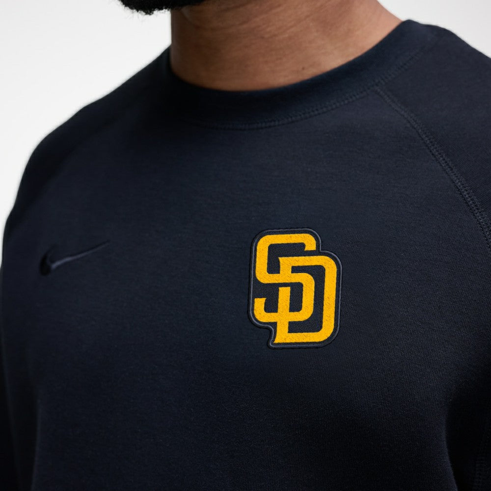 San Diego Padres Nike Tech Fleece Raglan Sweatshirt Online