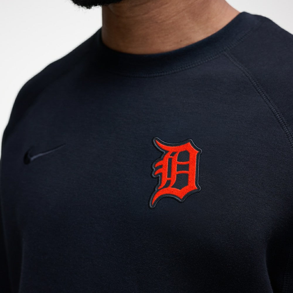 Detroit Tigers Nike Tech Fleece Raglan Sweatshirt Sale