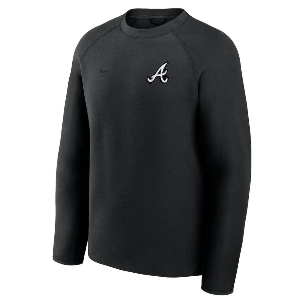 Atlanta Braves Nike Tech Fleece Raglan Sweatshirt Outlet