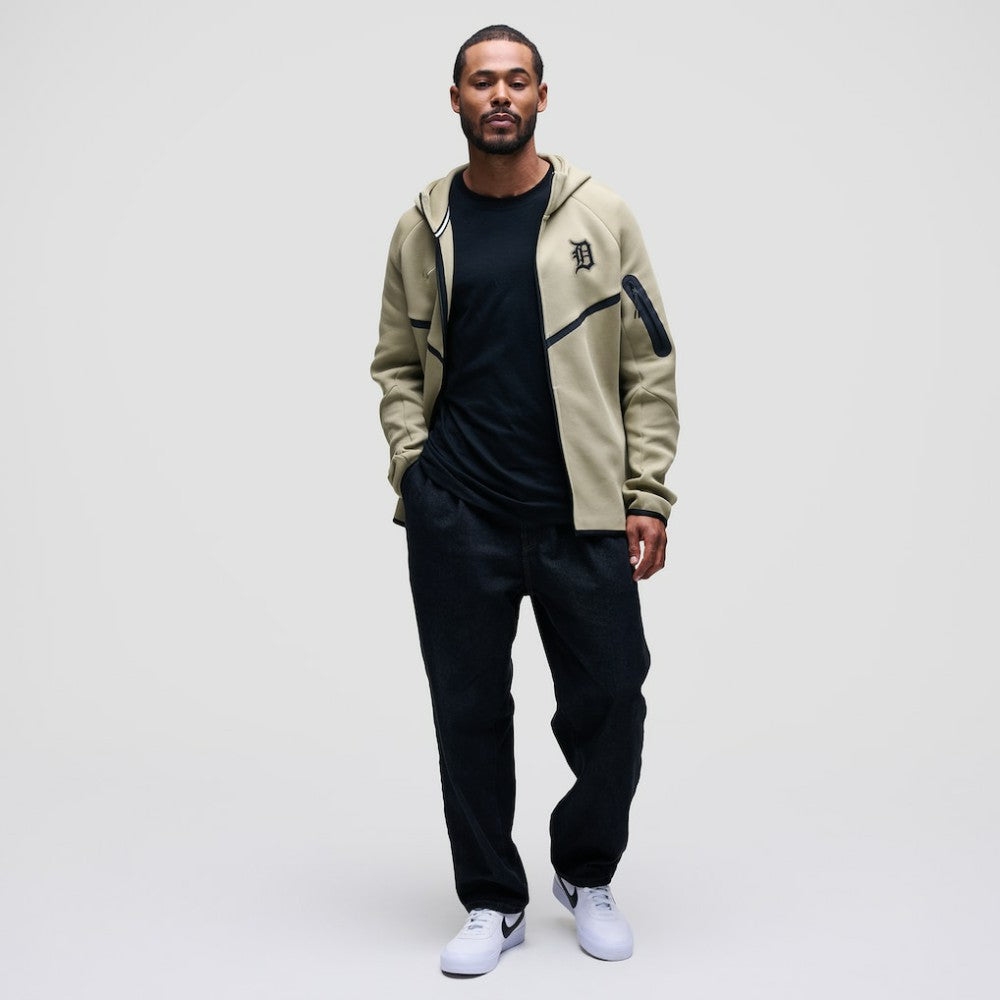 Detroit Tigers Nike Tech Fleece Raglan Full-Zip Windrunner Hoodie for sale