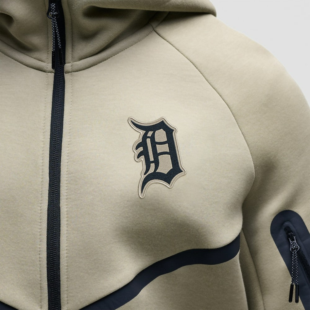 Detroit Tigers Nike Tech Fleece Raglan Full-Zip Windrunner Hoodie for sale
