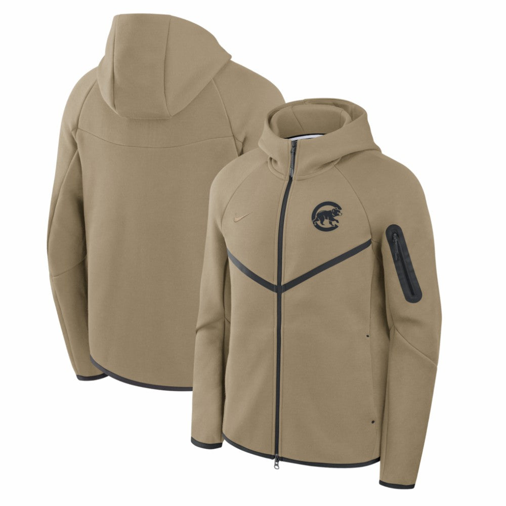 Chicago Cubs Nike Tech Fleece Raglan Full-Zip Windrunner Hoodie Near Me