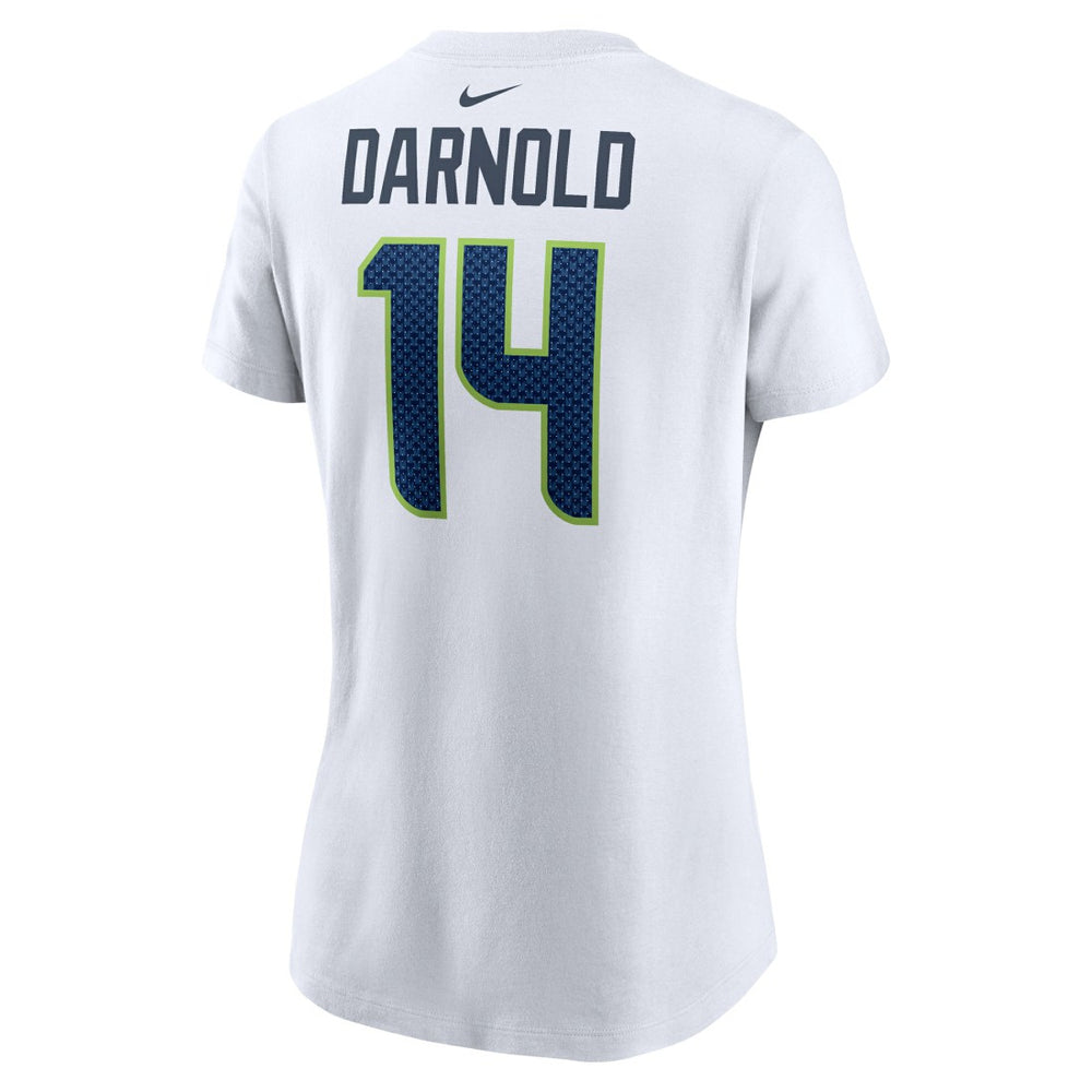 Sam Darnold Seattle Seahawks Women's Player Name & Number T-Shirt - White - Nike